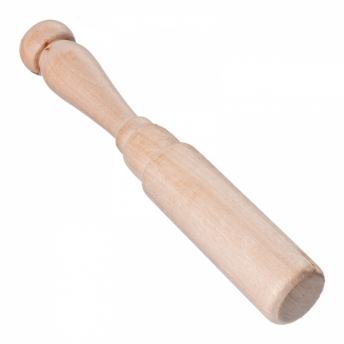 Толкушка деревянная с фигурными ручками (береза)